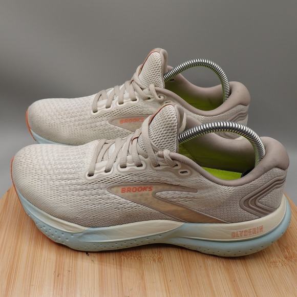 Brooks Shoes - Brooks Shoes Women 9 Glycerin 21 Neutral Cushion Run Sneakers 1204081D195 Flaw